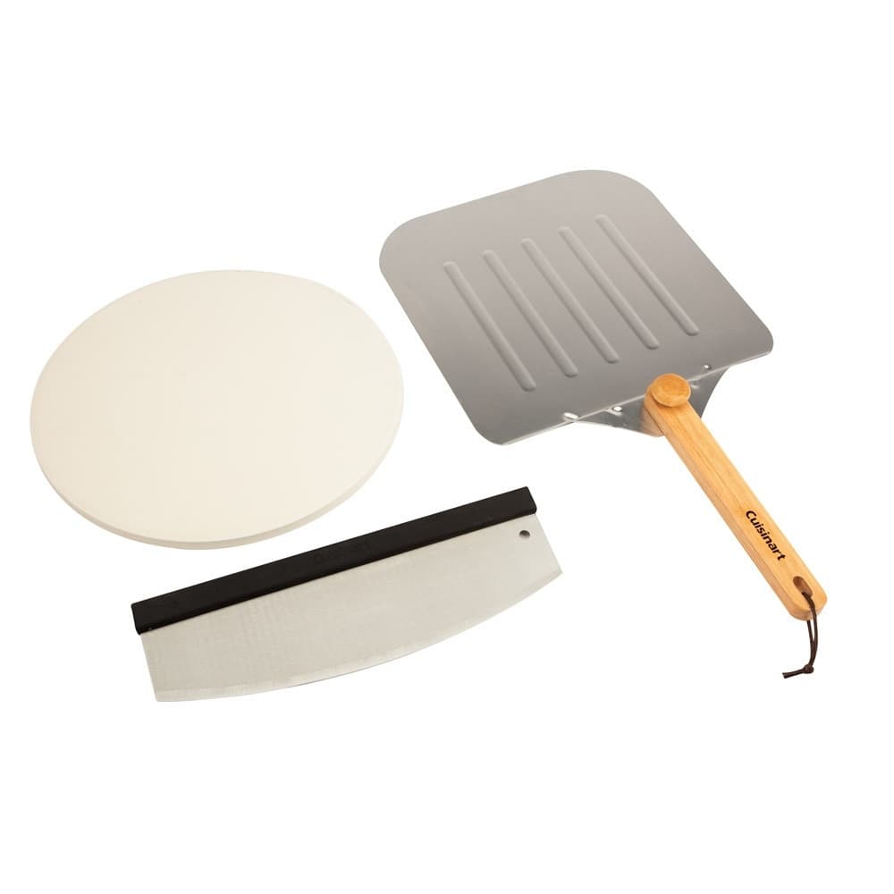 Conjunto para Pizza com 3 Peças em Aço Inox Deluxe Cuisinart ®