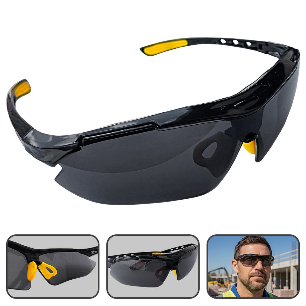 Oculos de Proteção Fumê EPI Boxer Segurança do Trabalho Vonder Visão Tático CA: 42892