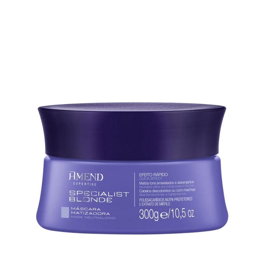Máscara Matizadora Specialist Blonde Amend 300G