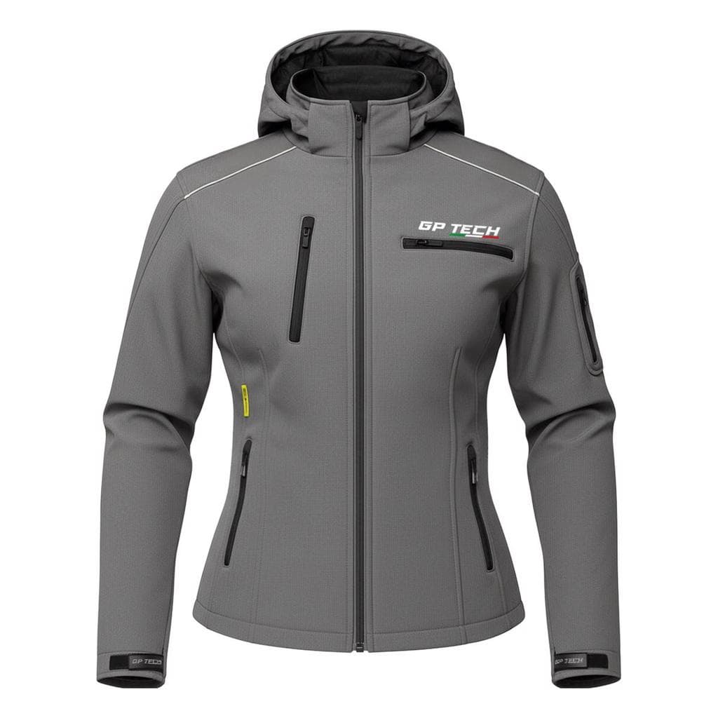 Jaqueta Moto Feminina Gp Tech Tour Com Proteções Resistente à Chuva