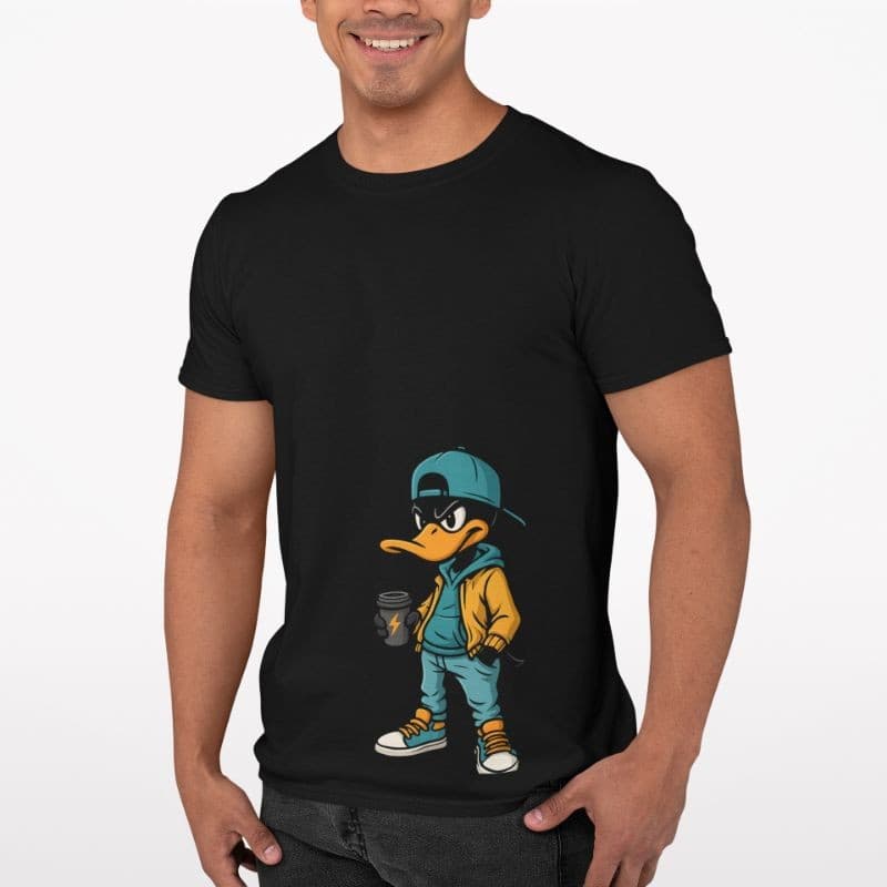 Camiseta Premium Pato Duke 100% algodão Blusa côres variadas
