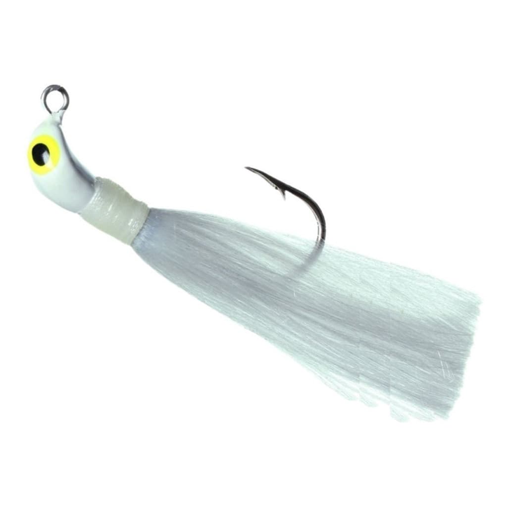 Isca Artificial Spinners Lori Jig Rabuda Antienrosco 16g Cauda Longa Cor Branca