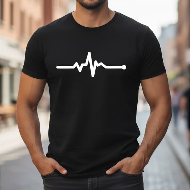 CAMISETA MASCULINA 100% ALGODÃO PULSAÇÃO STREETWEAR
