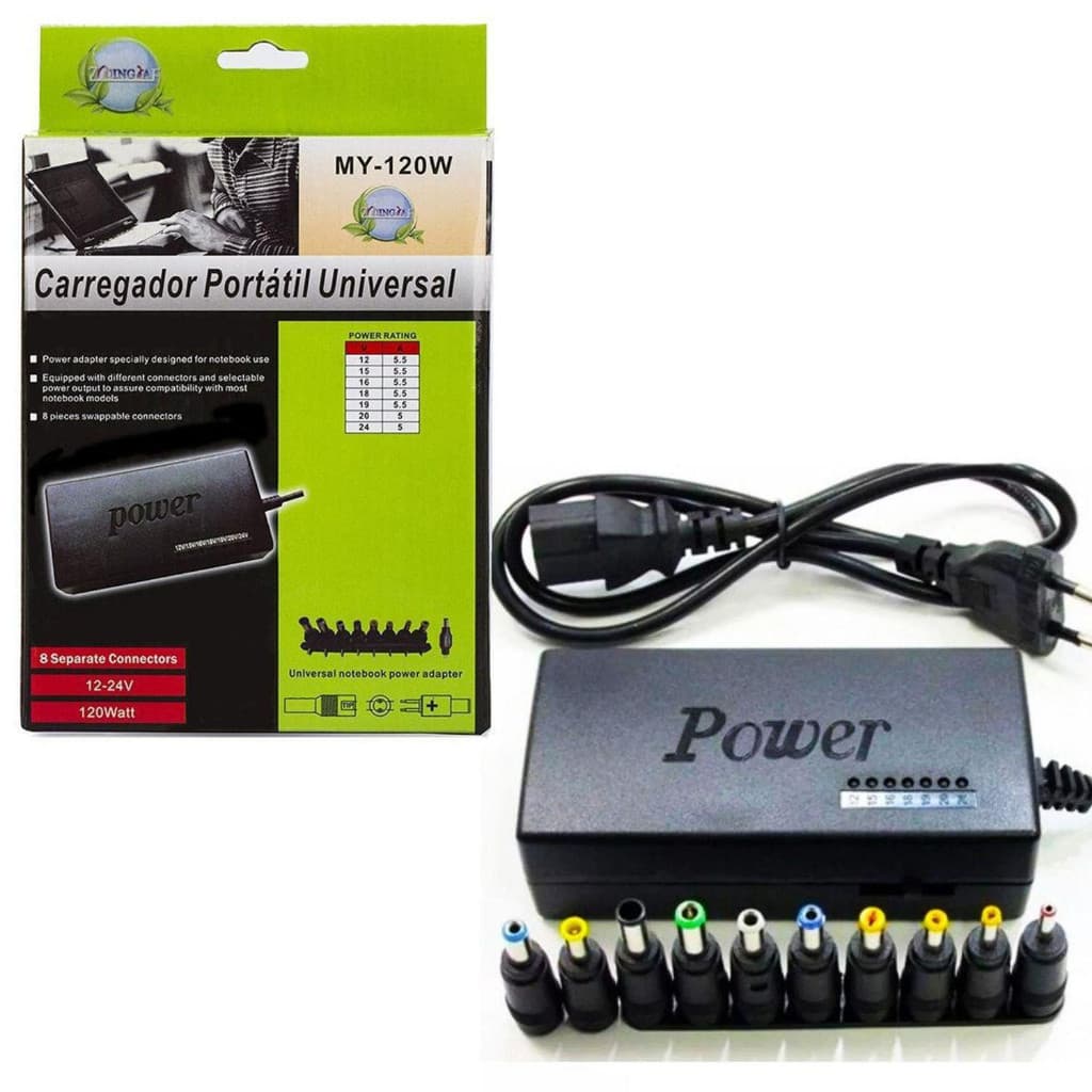 Fonte Carregador Universal Notebook Laptop Computador
