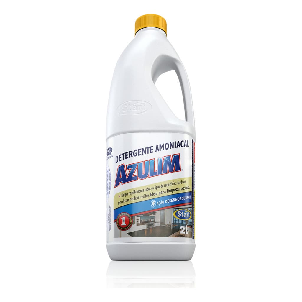 Start Azulim Detergente Amoniacal Líquido 2l