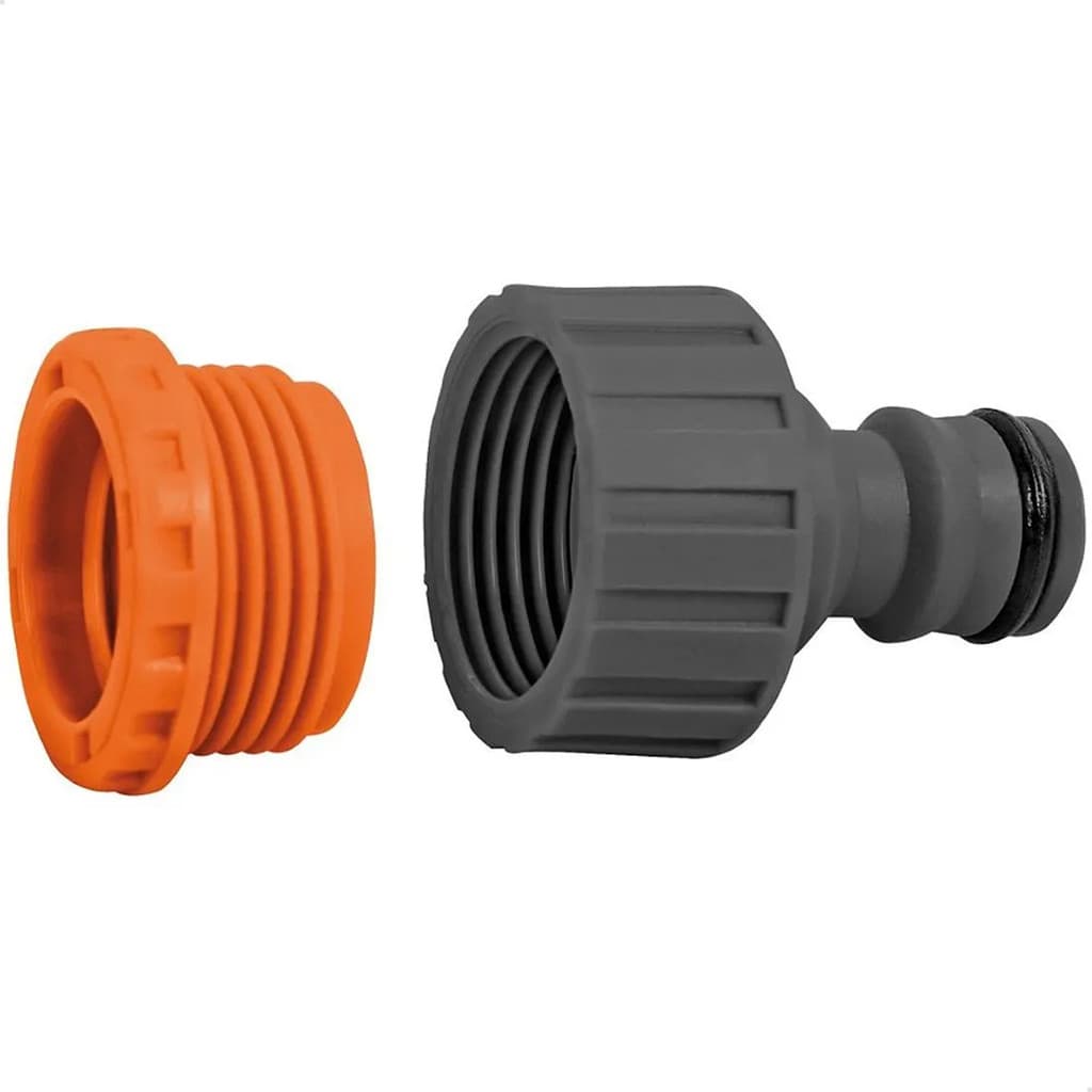 Adaptador de Torneira Engate Rápido Jardim Rosca 3/4 e 1/2 Mangueira Jardinagem