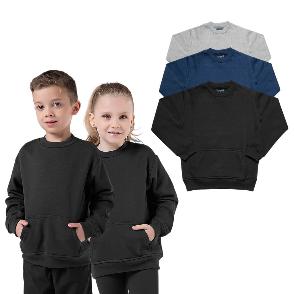Moletom Careca Infantil Flanelado Fechado Inverno