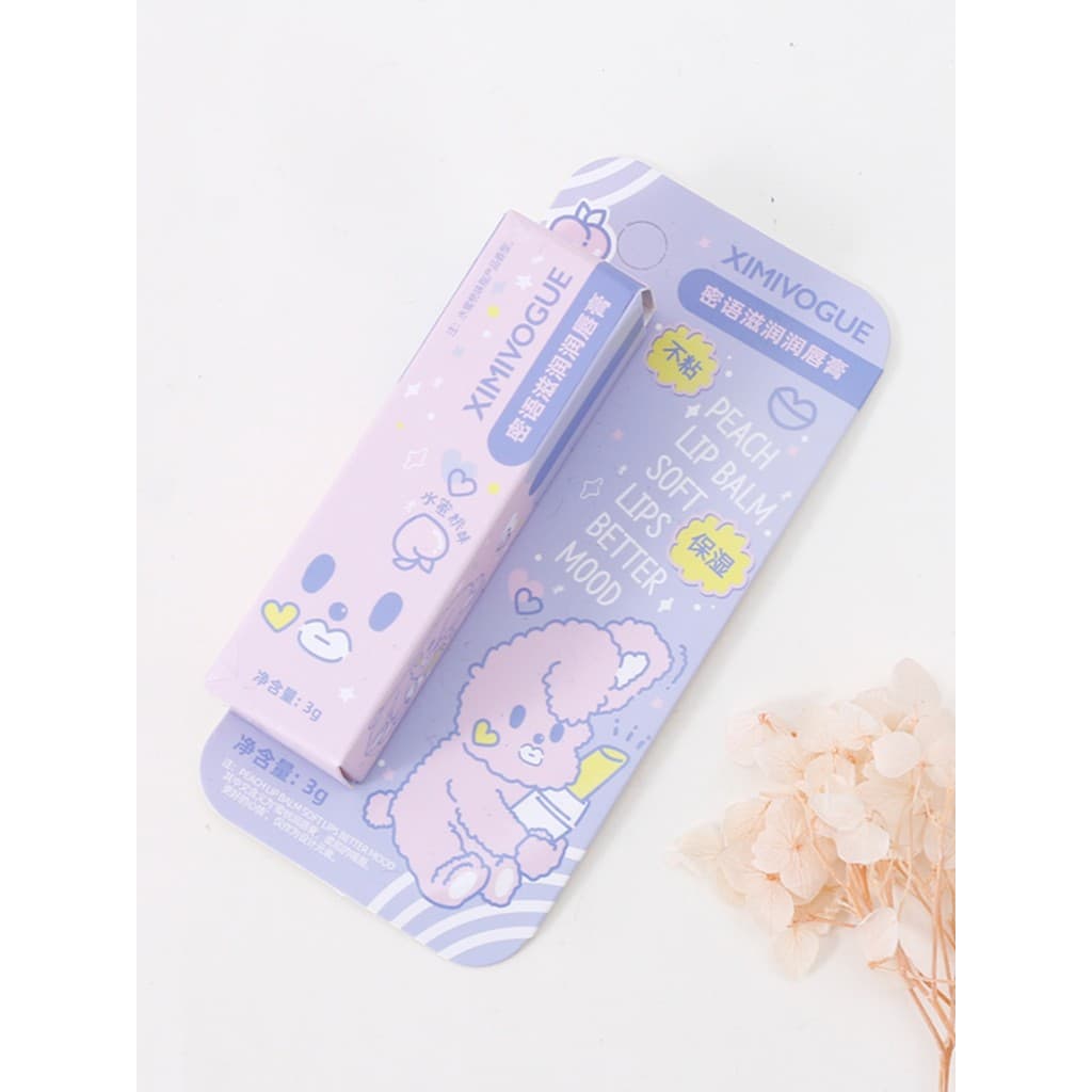 XIMIVOGUE XIMIVOGUE Eslite Whisper Hidratante Lip Balm Hidratante Anti-secagem Fade Lip Lines Hidratante Esfoliante Pele