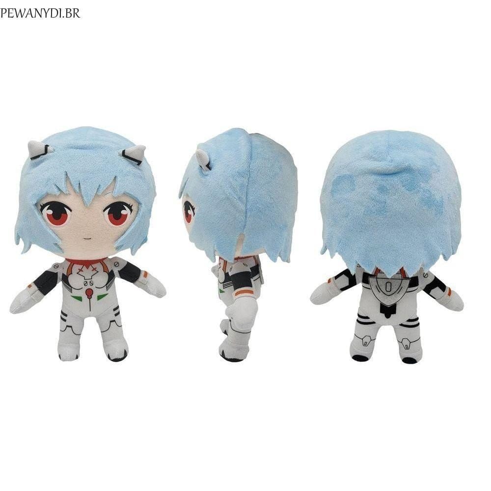 PEWANYDI Brinquedo De Pelúcia Evangelion Peluche 20cm Kawaii Boneca Ayanami Rei Kids Recheado Para Crianças