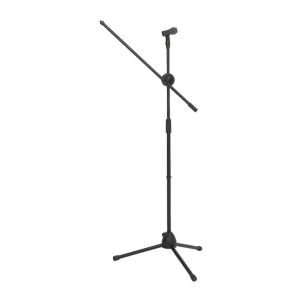 Suporte Tripe Pedestal De Microfone Preto Zellmer