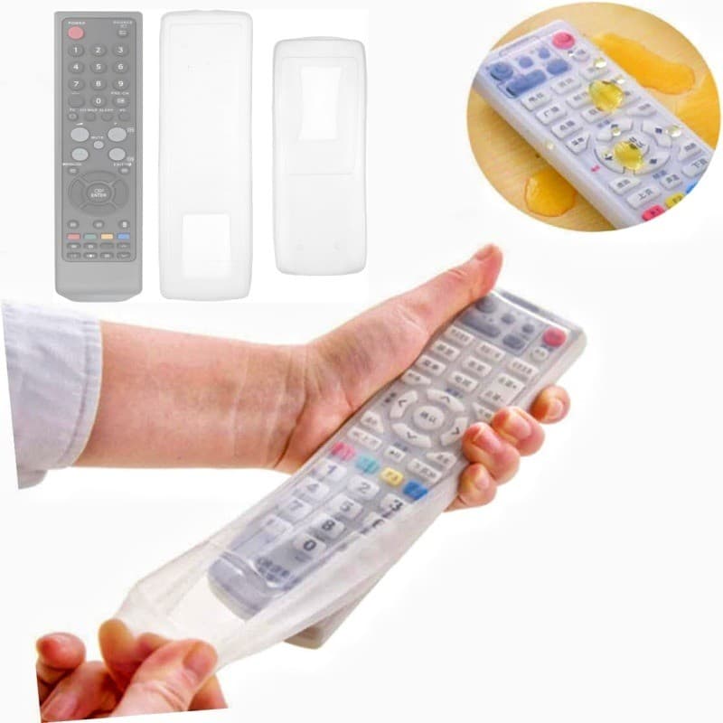 Silicone TV Controle Remoto Poeira Proteger Saco De Armazenamento Protetor Portátil Caso Ar Condicionado Capa