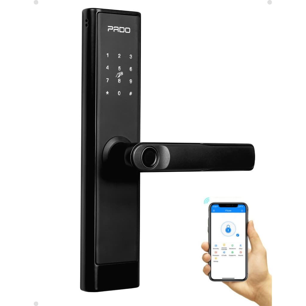 Fechadura Digital Pado FDE250 Aplicativo TTlock Ideal Airbnb