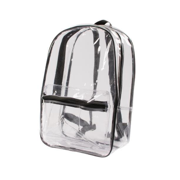 Mochila Transparente, PVC, plástico cristal 0.30