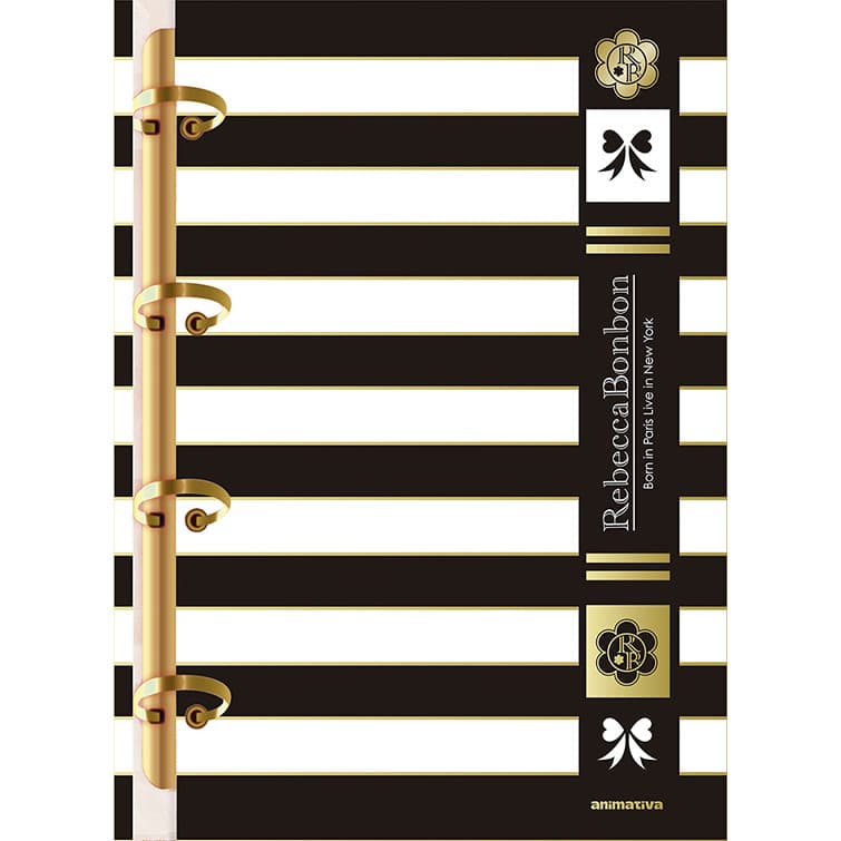 Caderno Argolado Rebecca BonBon 160 Fls