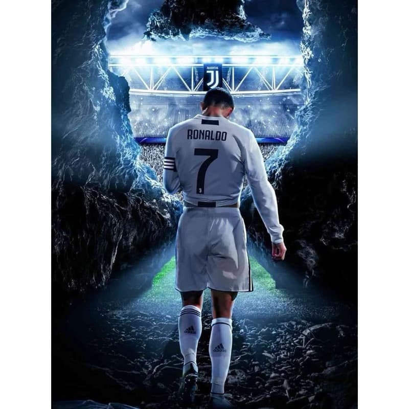 Adesivo Para Capa De Caderno Futebol Cristiano Ronaldo