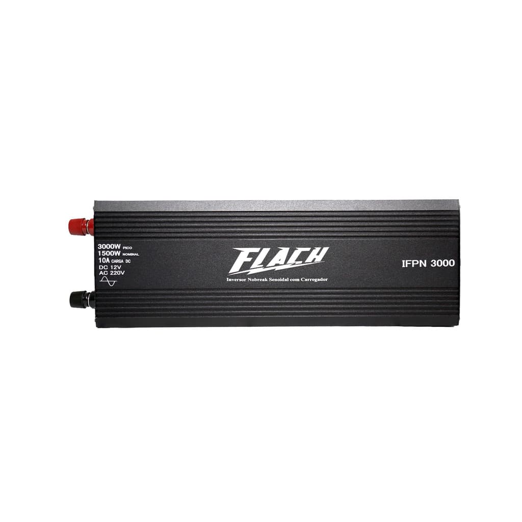NOBREAK SENOIDAL COM CARREGADOR 12V/127V 3000W PICO FLACH