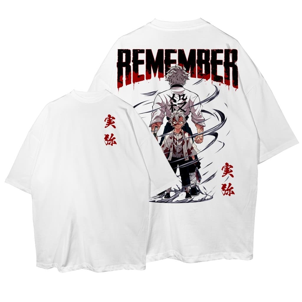 Camiseta Unissex Demon Slayer Streetwear Camisa Algodão