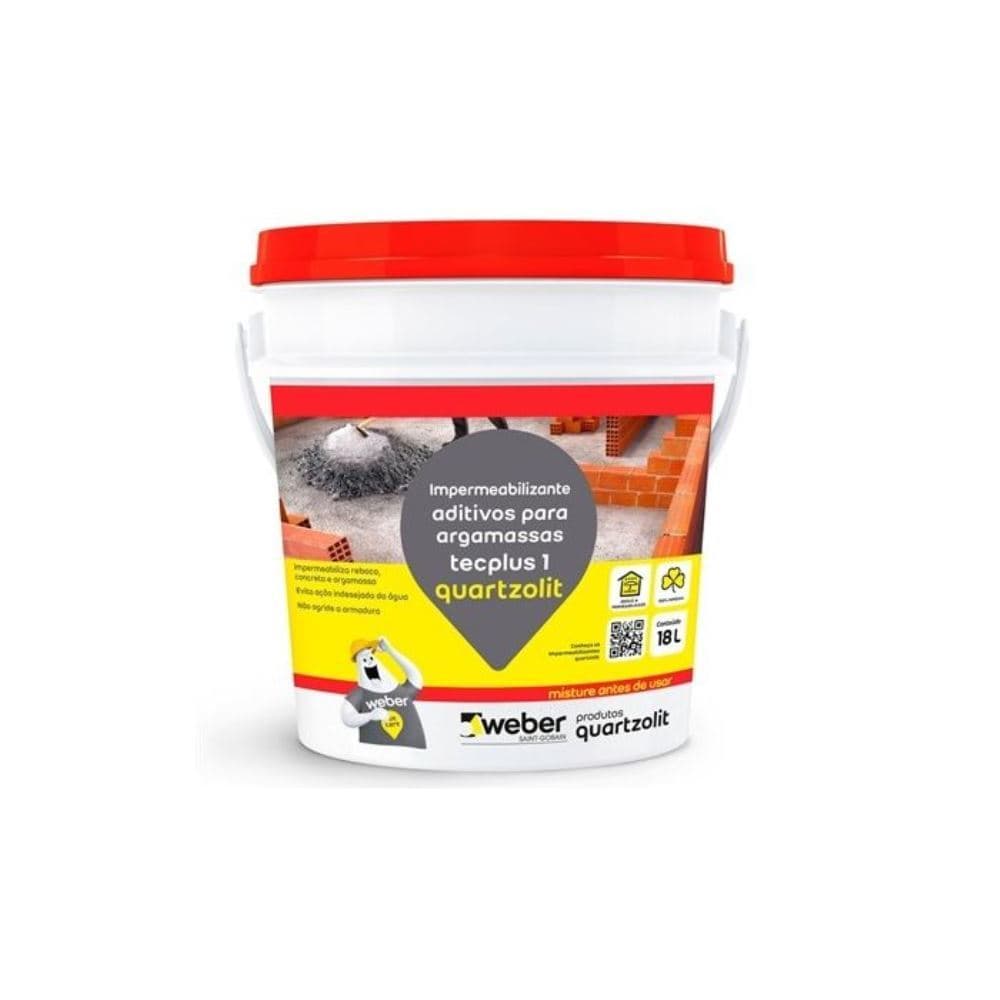 Impermeabilizante 18L Tecplus 1 -  Quartzolit.