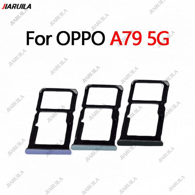 Bandejas De Cartão SIM Para OPPO A79 5G Slot Holder Adaptador Soquete Substituição