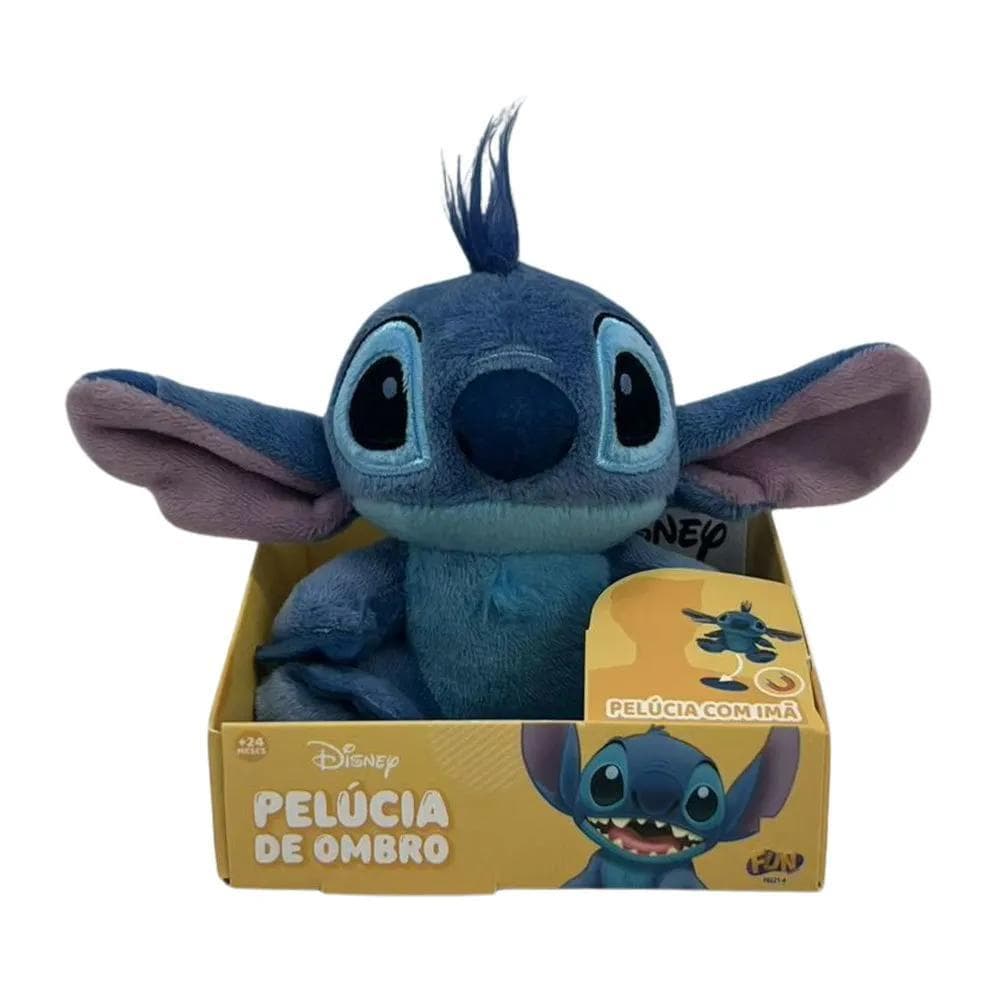 Pelúcia - Disney -Lilo Stitch De Ombro - Diversão