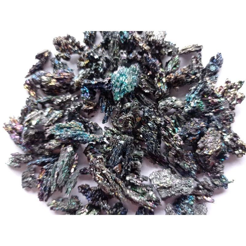 Silício Silex Cristal Arco-íris, Granulado 4 A 8mm 50g