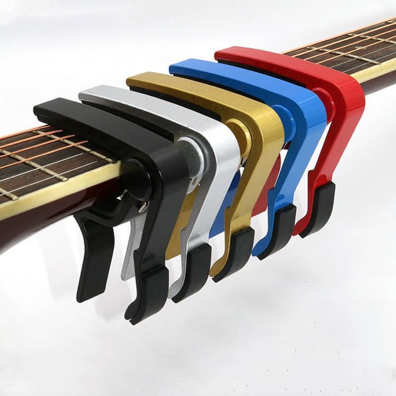 Capotraste para Violão, Ukelele, Guitarras Acústicas e Elétricas Profissional