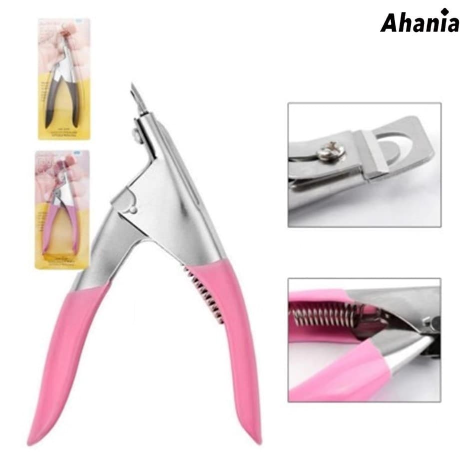Alicate Cortador de Unha Postica e Unha Tips Agrigel Acrigel Alogamento Professional Para Unha