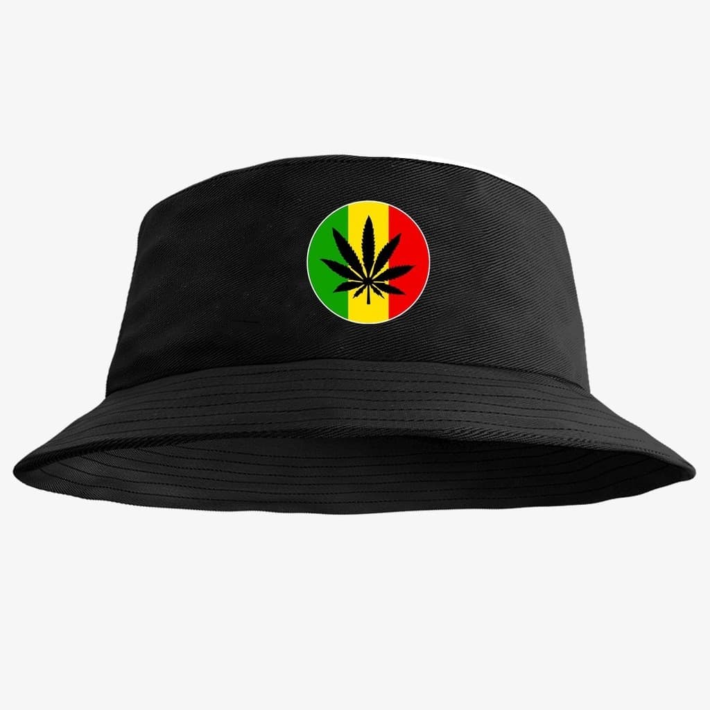 Chapéu Bucket Hat Unissex Barato Estampado Reggae - Lançamento