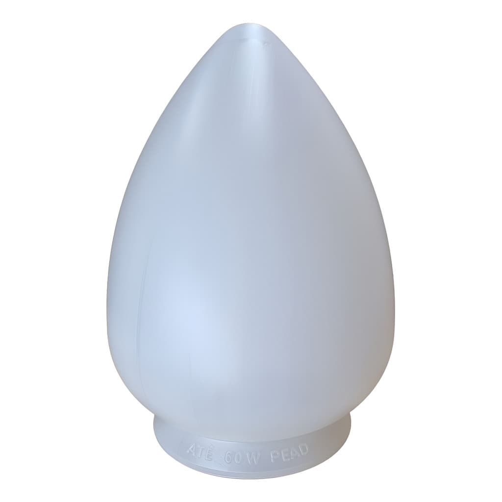 Globo Pera Lustre Ventilador Teto Poste Luminária Boca 10 Cm 100w