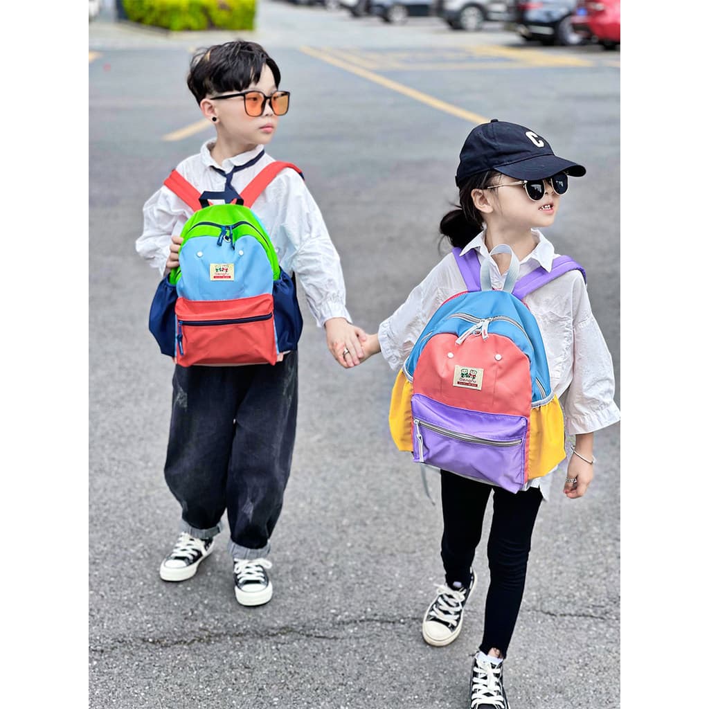 Mochilas de jardim de infância para meninos e meninas, leves, Anti-perda, mochilas escolares de pequena classe, estudant