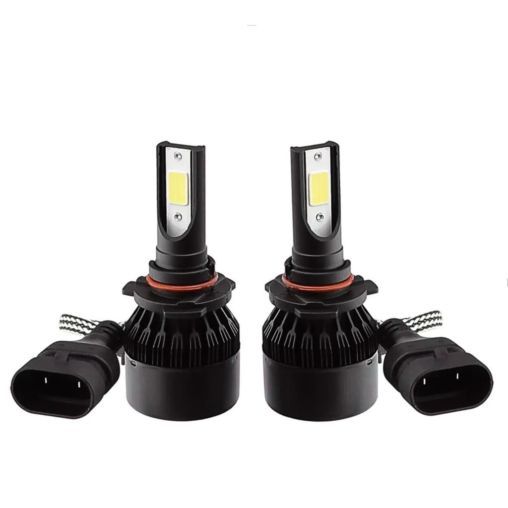 Par Lâmpada Automotiva Super Led HB3 3200LM 36W 12V 6000K
