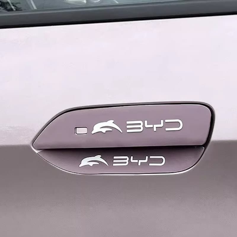 Para Byd Golfinho GS Maçaneta Da Porta Película Protetora À Prova De Riscos Modificado Adesivo Do Carro Decorativa