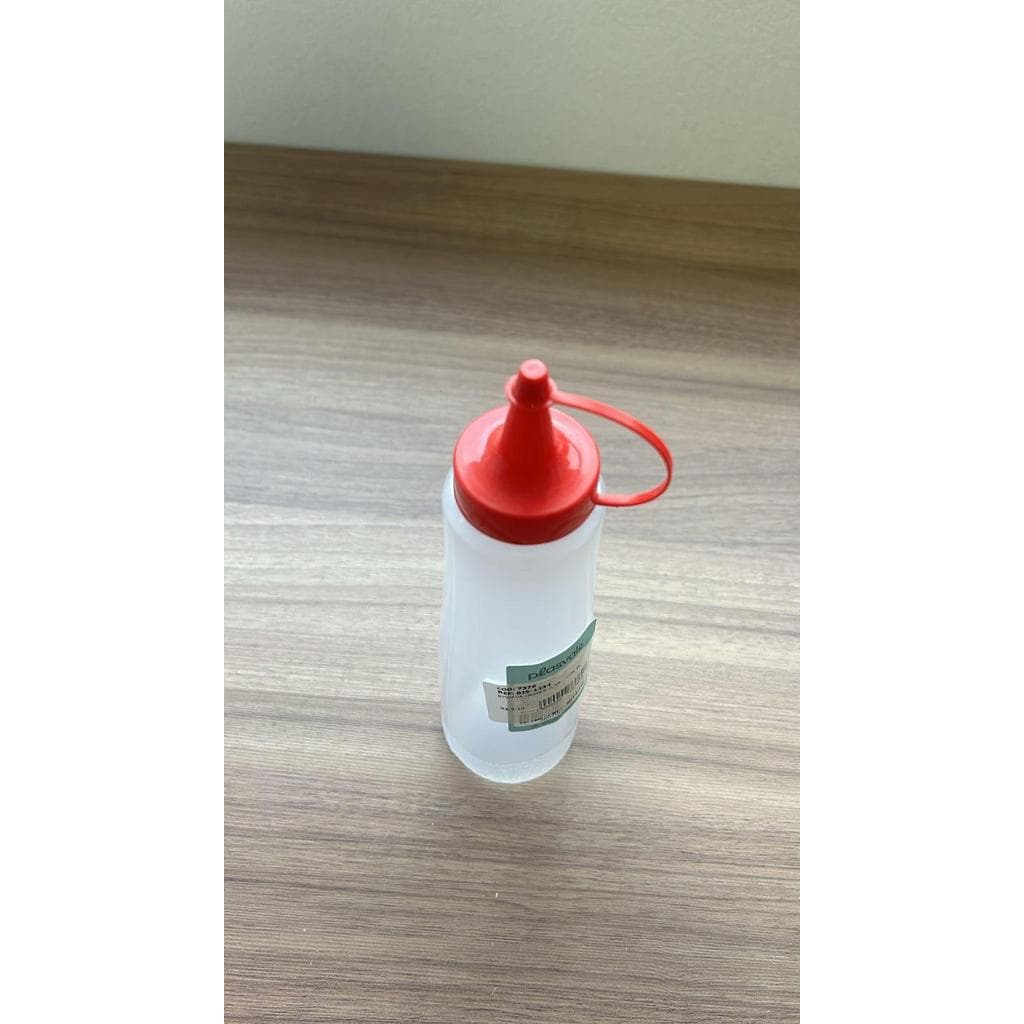Bisnaga de Ketchup e Molhos 400ml Vermelha Plasvale