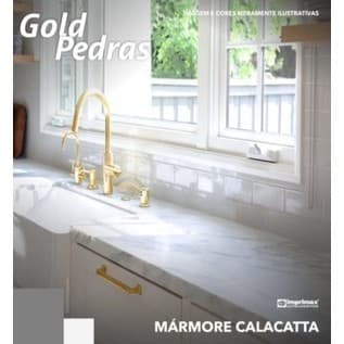 Papel Adesivo Lavável Cozinha Pia Banheiro Móveis 3M Mármore Calacatta