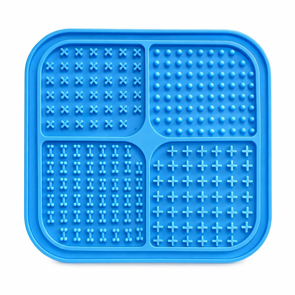 Tapete de Silicone para Pet com Ventosas Tapetinho Interativo Antiestresse para Cães e Gatos