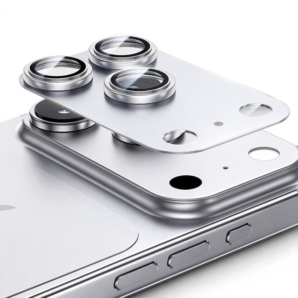 Película De Câmera Traseira  Compatível Com iPhone 17 Pro Max Tela 6,9" Alumínio Lente Vidro