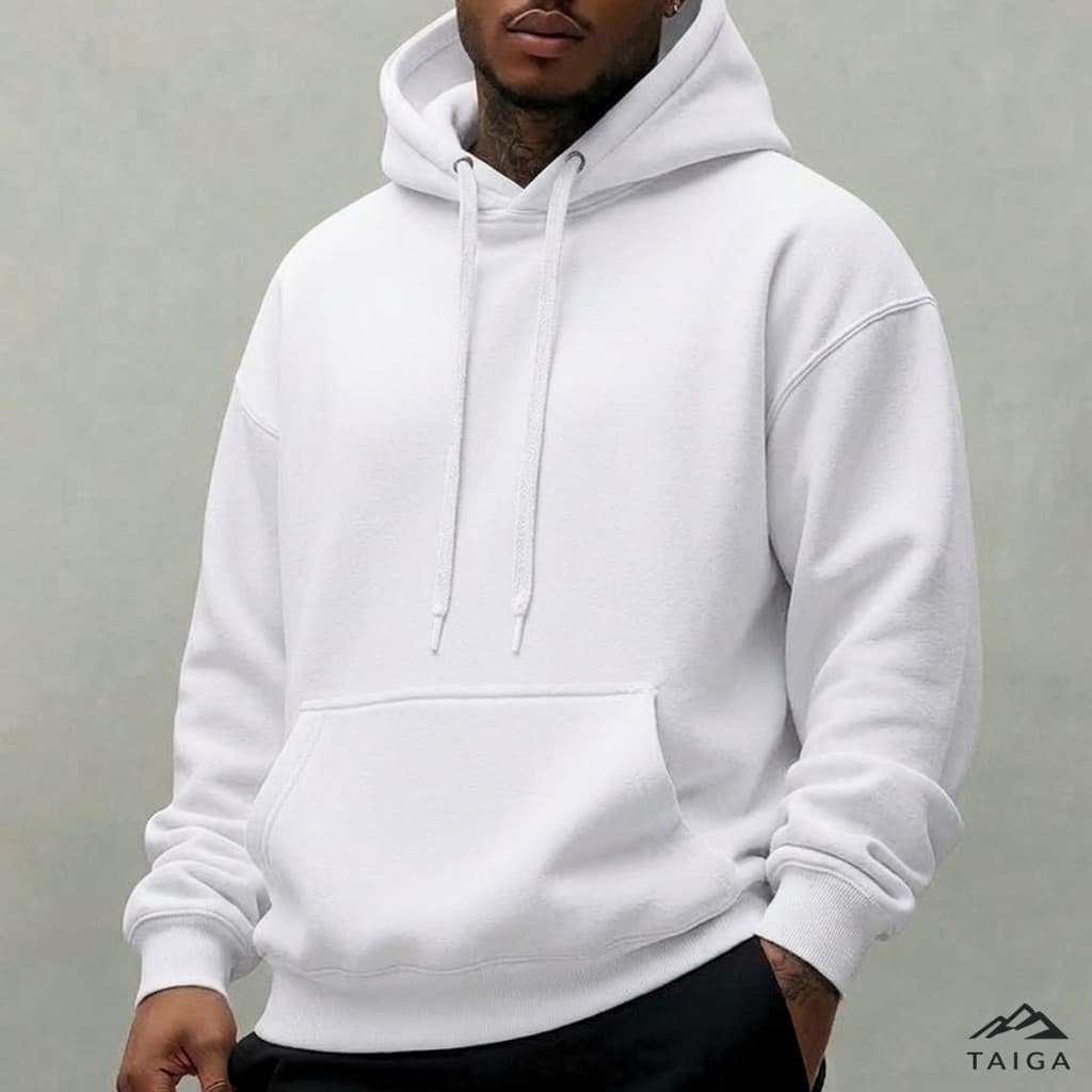 Blusa Moletom Flanelado Quentinho de Frio Blusa Canguru com Bolso e Capuz