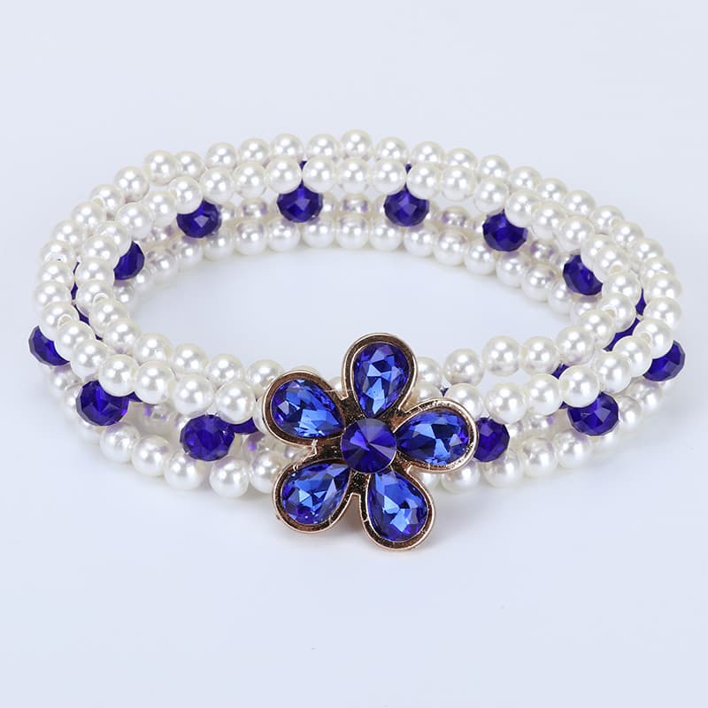 Moda pérola corrente de cintura fina versão coreana vestido decorativo com flor cinto trançado elástico strass pequeno c