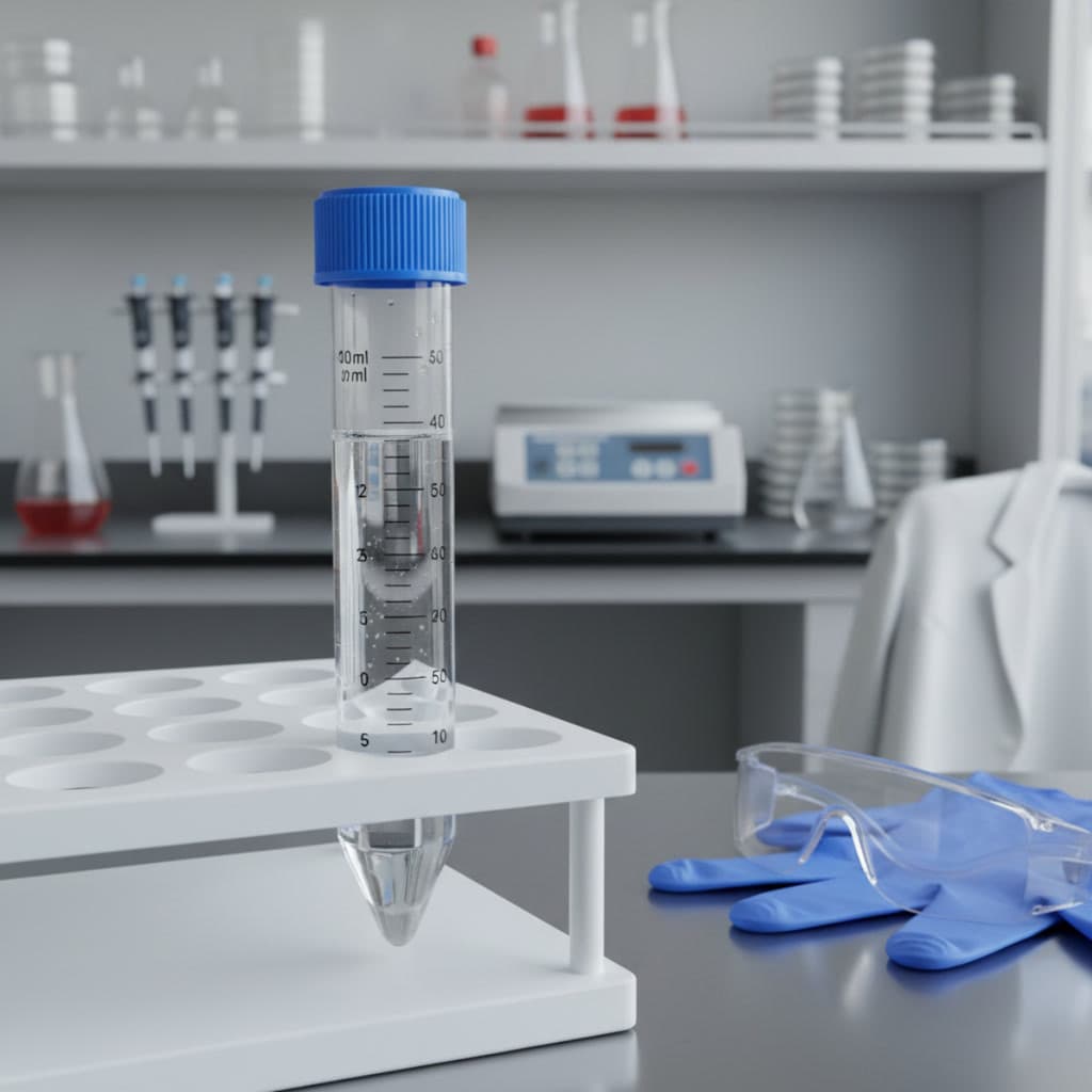 TUBO DE CENTRIFUGAÇÃO ESTERIL 50ML FUNDO CÔNICO (TIPO FALCON) - FIRST