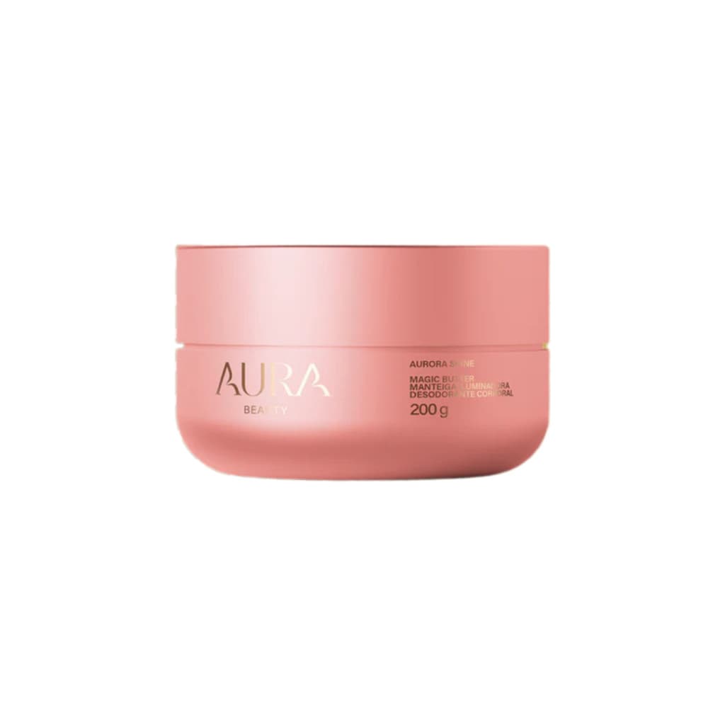 Manteiga Corporal Aura Beauty Magic Butter Aurora Shine - 200g