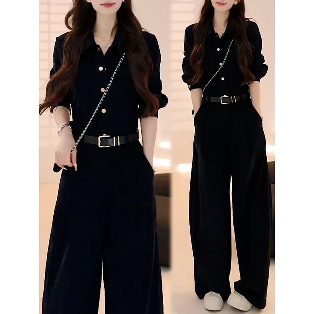 Simples Casual moda macacão feminino 2026 primavera outono novo estilo High-End bonito olhar alto mais magro olhar macac