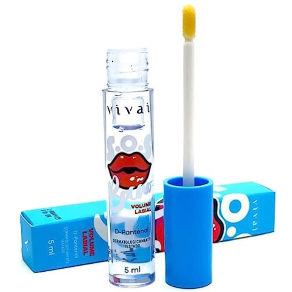 Brilho Labial Sos Bocão Incolor 3025.1.1Vivai