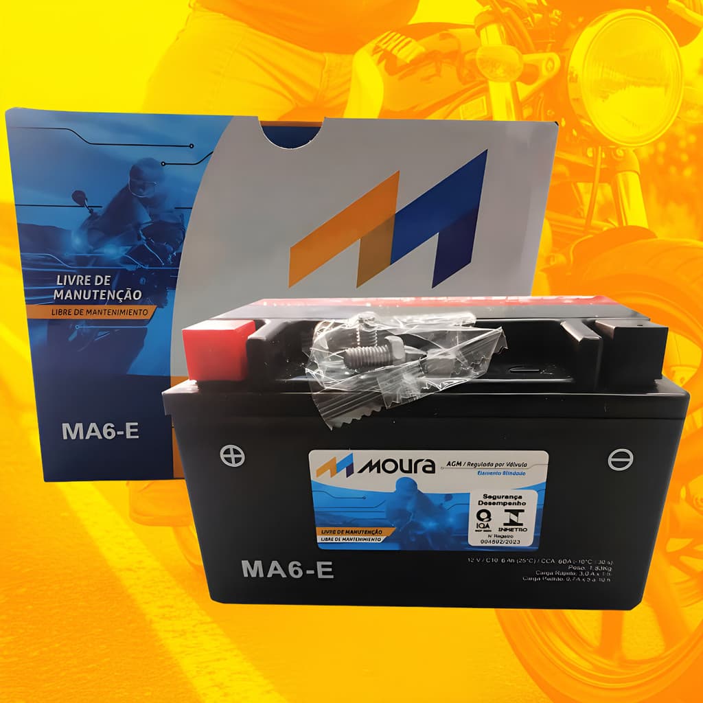 Bateria Moto Moura Suzuki Burgman Future 125 Ma6e = Ytx7abs