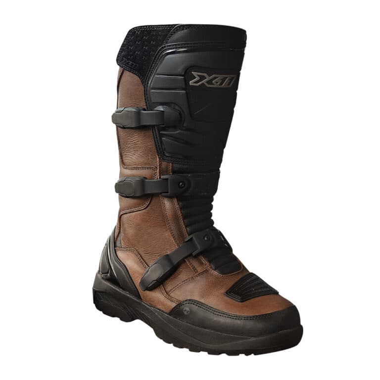 Bota X11 Sierra Marrom Para Motociclistas