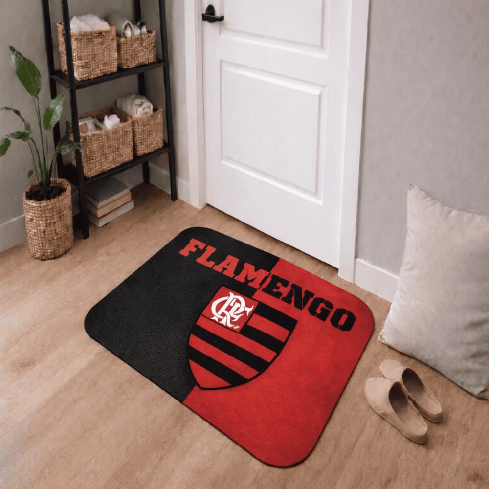 Tapete de Entrada Temático de Times – Futebol e Decoração