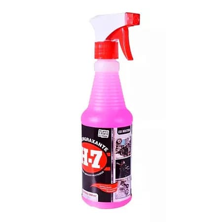 H7 Spray Desengraxante Multiuso 1L Limpeza Pesada Original Concentrado Automotivo Motor Óleo Graxa