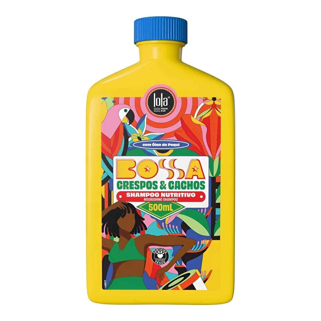 Shampoo Bossa Crespos E Cachos 500ml - Lola