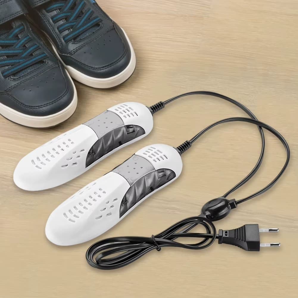 SECADOR DE SAPATO ELÉTRICO BIVOLT DESUMIDIFICADOR DESODORIZADOR ANTI CHULÉ PORTÁTIL PRÁTICO