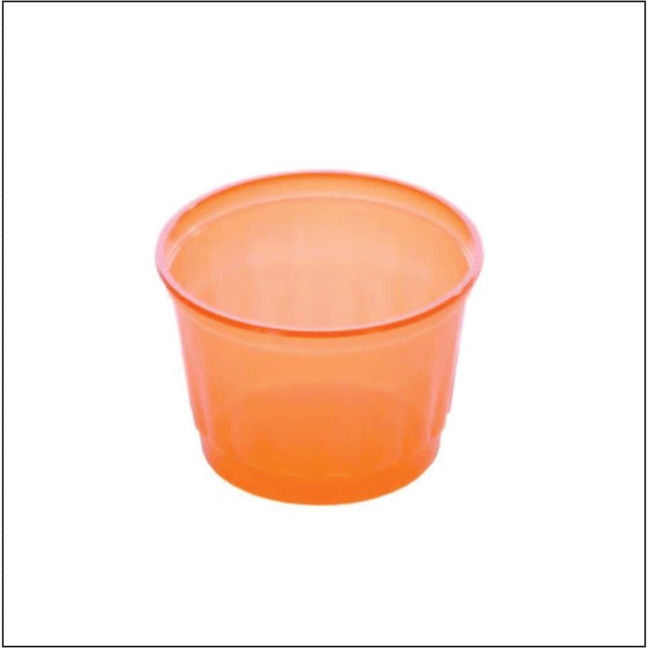 Pote Descartavel Laranja 250 ml c/ 50 un Kopus