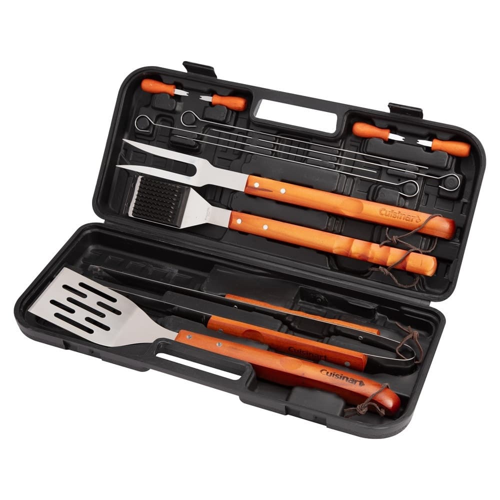 Kit Churrasco 13 Peças Inox Estojo Cuisinart ® - CGS-W13